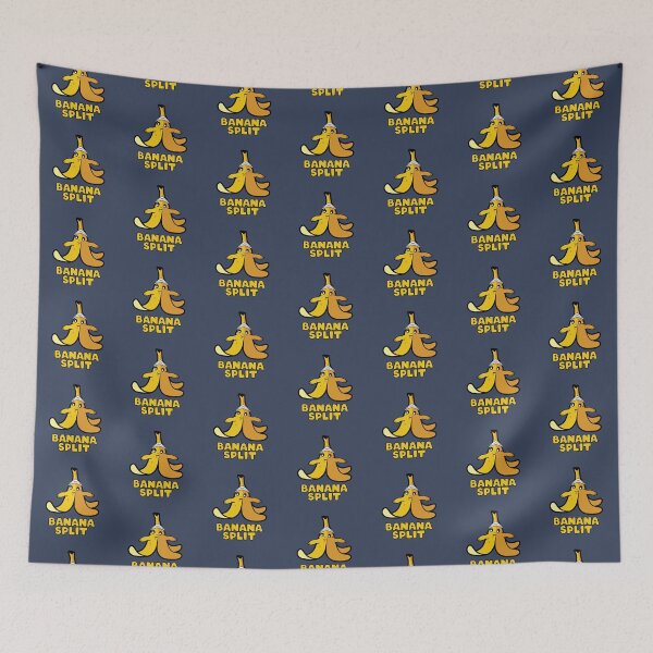 Item preview, Funny banana split doing yoga  designed and sold by Donutlovers.