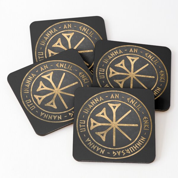 Item preview, Sumer Ancient Gods and Goddess - Seven Gods Who Decree designed and sold by Agema Apparel.
