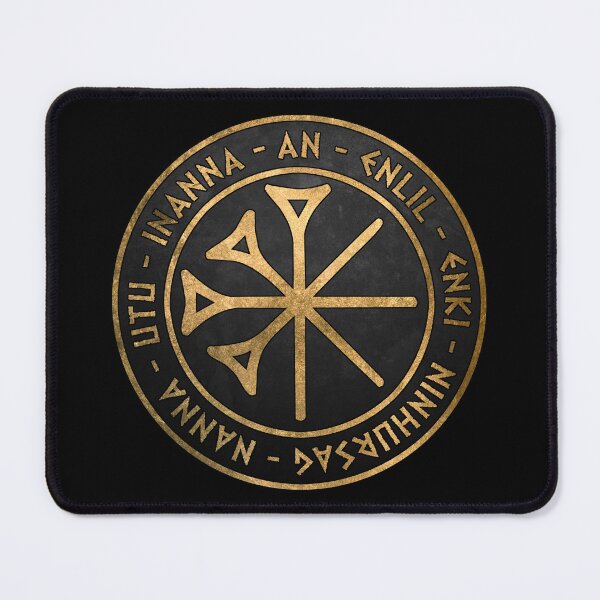 Item preview, Sumer Ancient Gods and Goddess - Seven Gods Who Decree designed and sold by Agema Apparel.