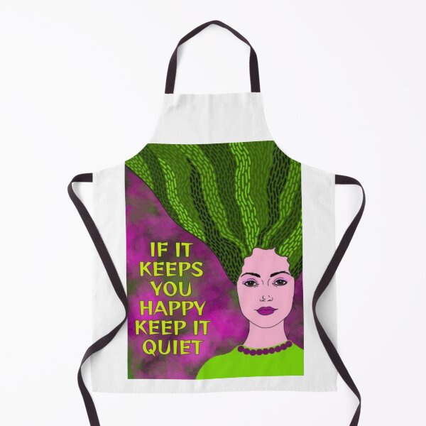 Item preview, Radical Feminist Humanist Quote - If It Keeps You Happy Keep It Quiet designed and sold by LethalPixieDust.