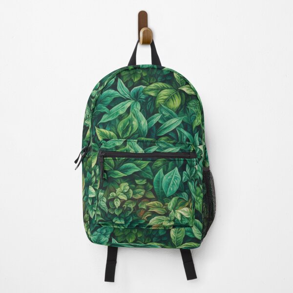 Item preview, Seamless pattern of lush green leaves in the summer garden designed and sold by SeamlessGuru.