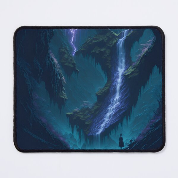 Item preview, Enchanted Dimensions: Unleash the Magic of AI in a Captivating Poster designed and sold by RedArtG09.