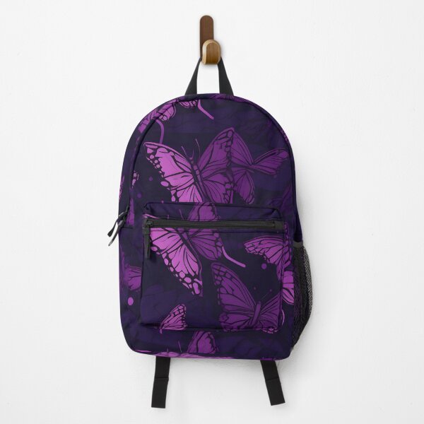 Item preview, Purple Butterflies Vector Style Patterns designed and sold by Wonder Of Light.
