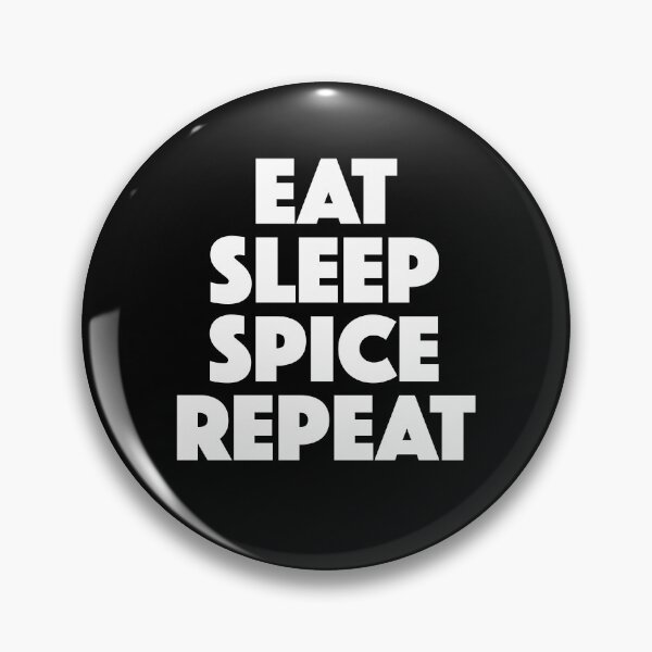 Item preview, Eat Sleep Spice Repeat (white) designed and sold by didijuca.