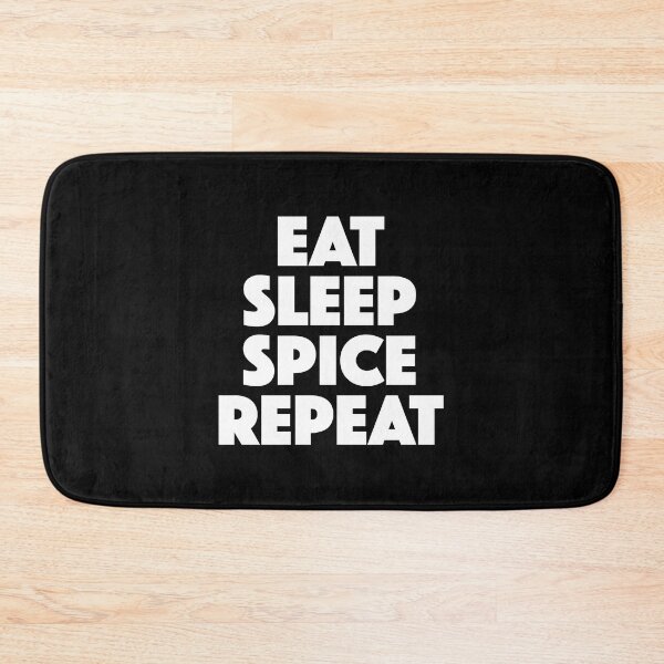 Item preview, Eat Sleep Spice Repeat (white) designed and sold by didijuca.