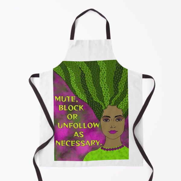 Item preview, Radical Feminist Humanist Quote - Mute Block And Unfollow As Necessary designed and sold by LethalPixieDust.