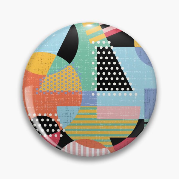 Item preview, Maximalist Pop Art Masterpiece - Multicolor Black designed and sold by DesignsbyRoochita Studio.