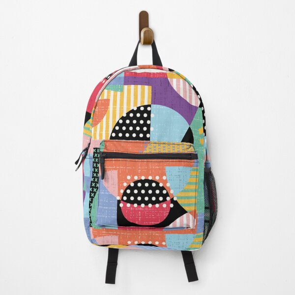 Item preview, Maximalist Pop Art Masterpiece - Multicolor Black designed and sold by DesignsbyRoochita Studio.