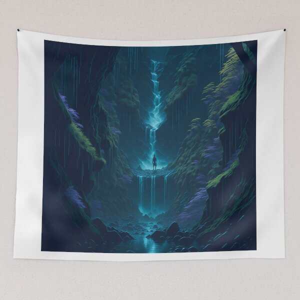 Item preview, Mystical Encounters: An AI-Generated Poster Filled with Wonder and Magic designed and sold by RedArtG09.