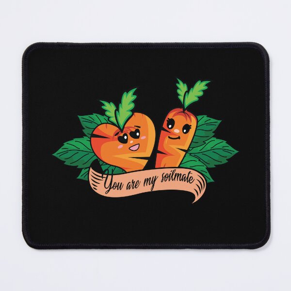 Item preview, Cute carrot vegetable valentine soulmate designed and sold by Donutlovers.