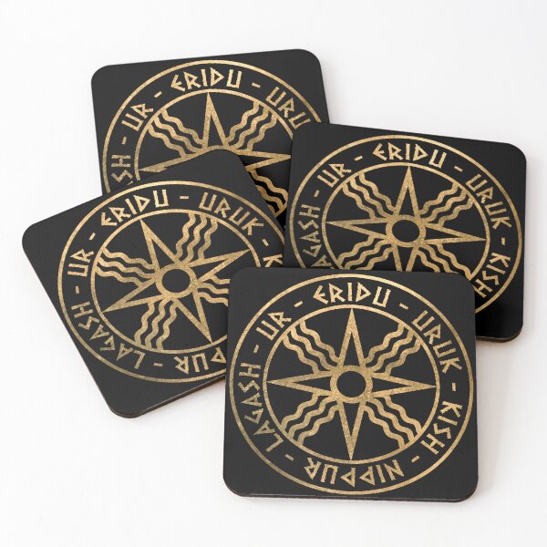 Item preview, Sumer Ancient Mesopotamian Cities God Utu Symbol  designed and sold by Agema Apparel.