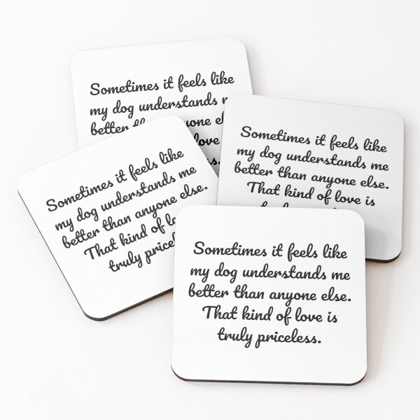 Item preview, Understanding Love - When Only Your Dog Gets You designed and sold by MeganMo.