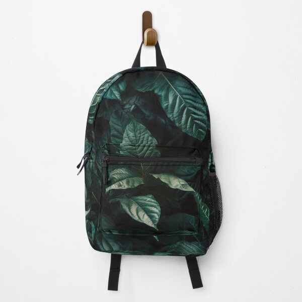 Item preview, Seamless aesthetic nature pattern of lush green leaves in the summer garden during near morning hour designed and sold by SeamlessGuru.