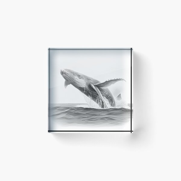 Item preview, Whale pencil drawing designed and sold by Pencil-Art.