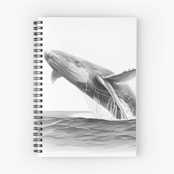 Item preview, Whale pencil drawing designed and sold by Pencil-Art.