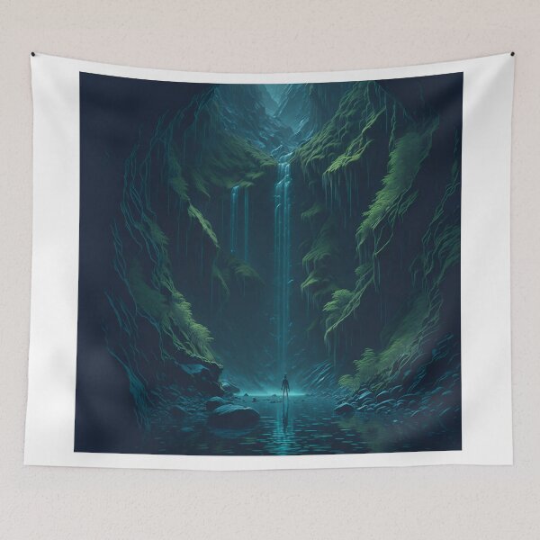 Item preview, Wanderlust of the Imagination: AI Art Unveils a Mesmerizing Realm designed and sold by RedArtG09.