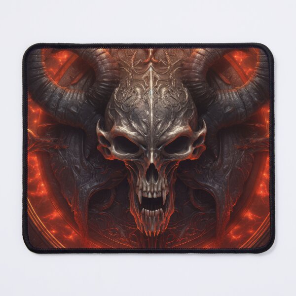 Item preview, Diseño oculto Diablo IV, ilustraciones estéticas oscuras, mundo de fantasía inmersivo designed and sold by BotTastic.