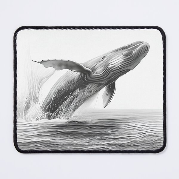 Item preview, Whale pencil drawing designed and sold by Pencil-Art.