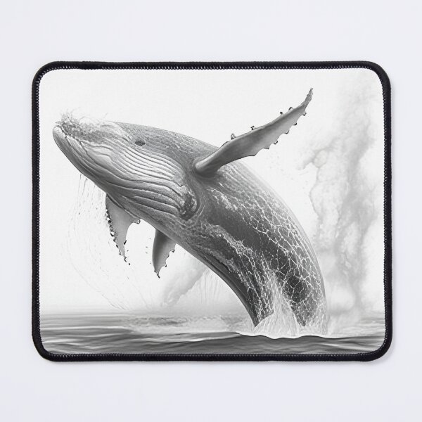 Item preview, Whale pencil drawing designed and sold by Pencil-Art.