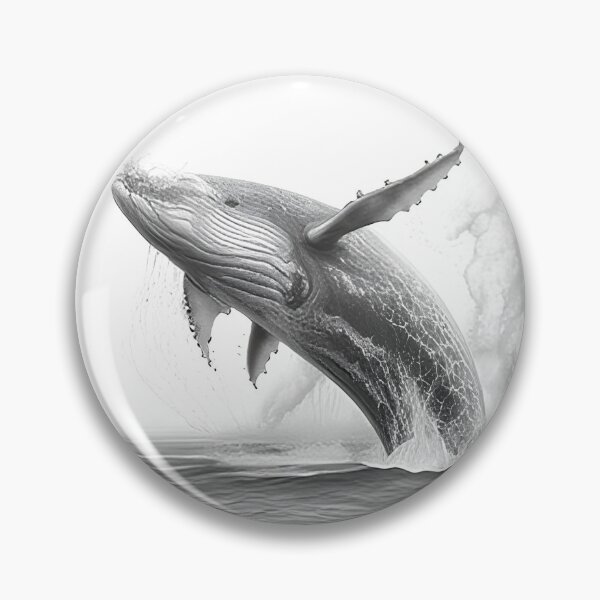 Item preview, Whale pencil drawing designed and sold by Pencil-Art.