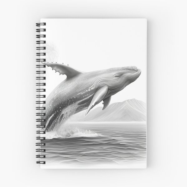 Item preview, Whale pencil drawing designed and sold by Pencil-Art.