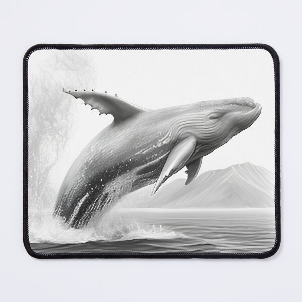 Item preview, Whale pencil drawing designed and sold by Pencil-Art.