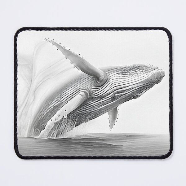 Item preview, Whale pencil drawing designed and sold by Pencil-Art.