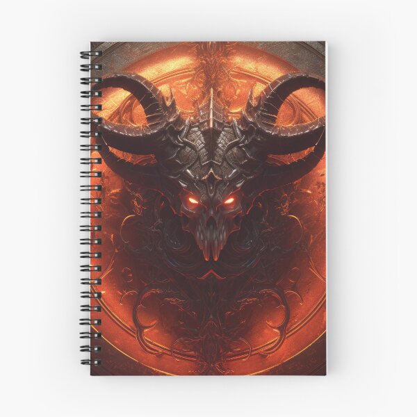 Artikelvorschau, Okkultes Design Diablo IV, dunkles ästhetisches Kunstwerk, immersive Fantasy-Welt entworfen und verkauft von BotTastic.