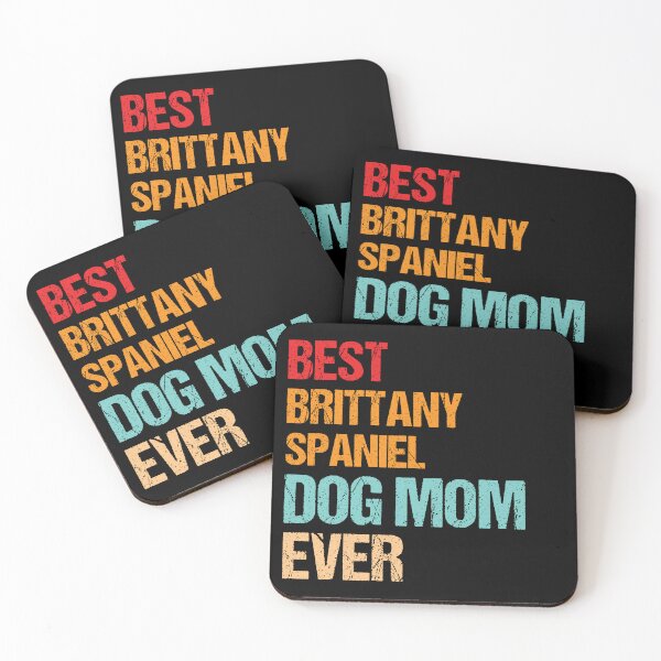 Item preview, Best Brittany Spaniel Dog Mom Ever Dog Lovers designed and sold by happy gift art.