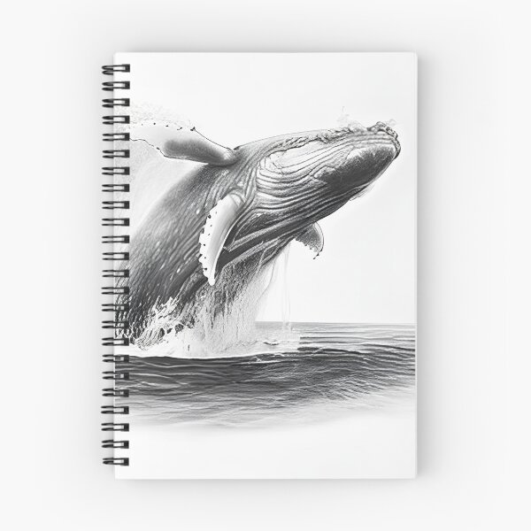Item preview, Whale pencil drawing designed and sold by Pencil-Art.