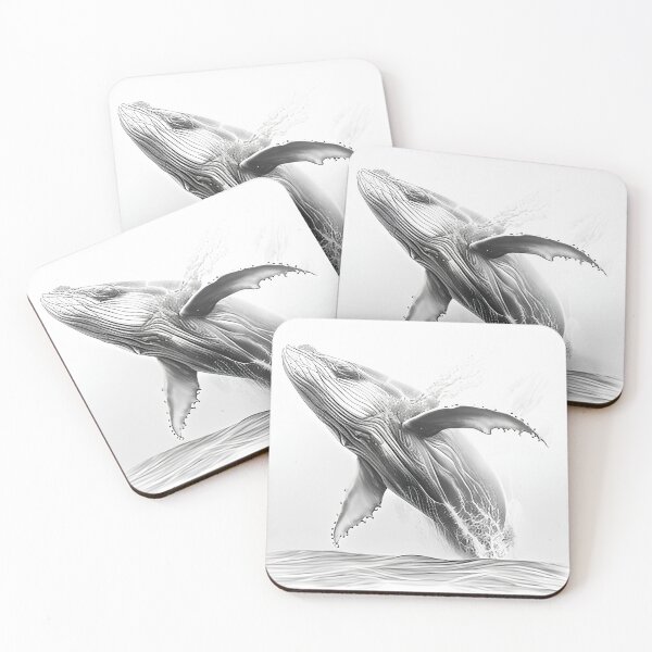 Item preview, Whale pencil drawing designed and sold by Pencil-Art.