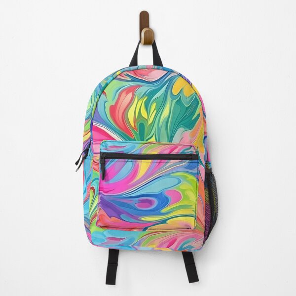 Item preview, Colorful Shades Of Flowing Paint Abstract Vector Style Pattern designed and sold by Wonder Of Light.