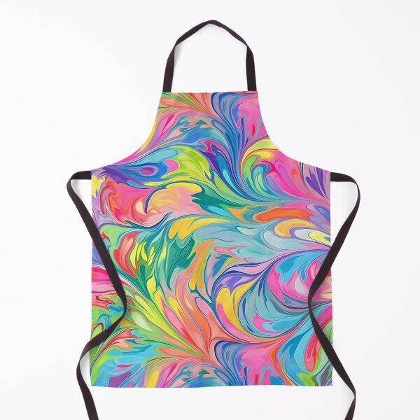 Item preview, Colorful Shades Of Flowing Paint Abstract Vector Style Pattern designed and sold by Wonder Of Light.