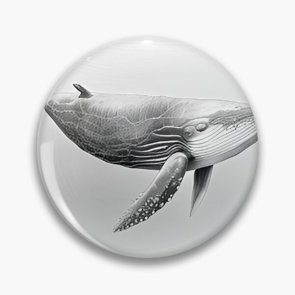 Item preview, Whale pencil drawing designed and sold by Pencil-Art.