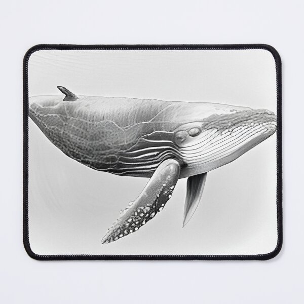 Item preview, Whale pencil drawing designed and sold by Pencil-Art.