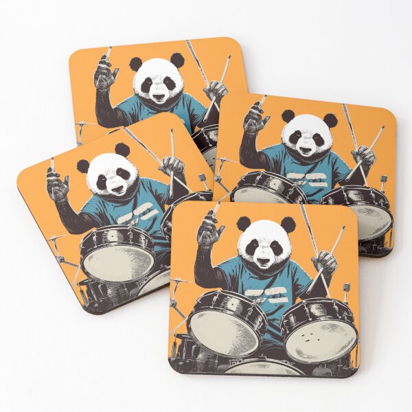Item preview, Rhythm Master: Musical Panda Drummer designed and sold by Sleeygoy.