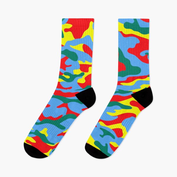 Item preview, Camouflage Seamless Colorful Pattern designed and sold by TheCatmeow2000.