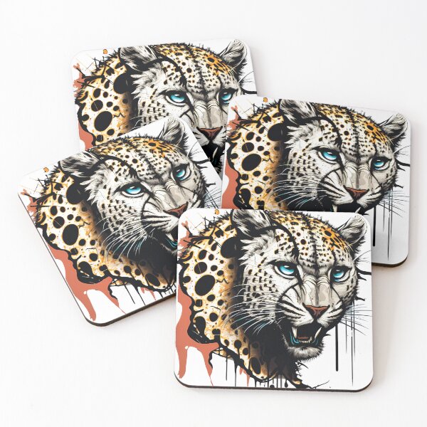 Item preview, African Leopard, Solitary, Stealth and Agility Animal designed and sold by MVDigitalArt.