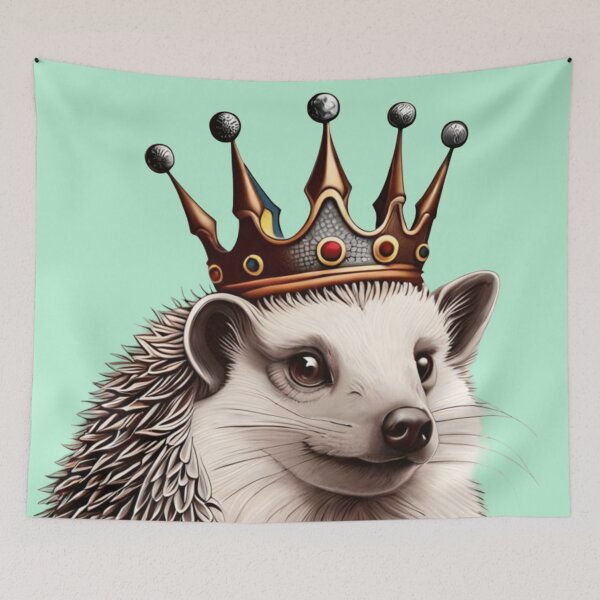Item preview, Cute and Cuddly Hedgehog Gift for Animal Lover designed and sold by John Rohlf.
