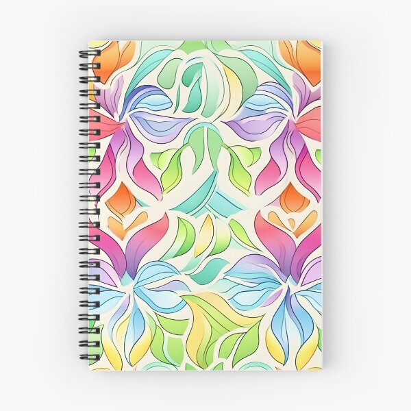 Item preview, Colorful Shades Of Leaves Abstract Vector Style Pattern designed and sold by Wonder Of Light.