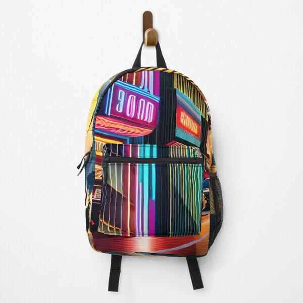Item preview, Futuristic Sunset: Walking the Street of Tomorrow designed and sold by zapdesign.