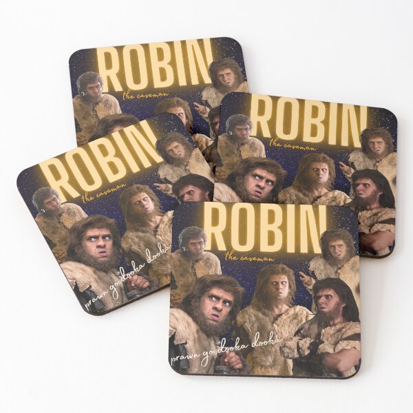 Item preview, Robin the Caveman - BBC Ghosts designed and sold by JessyMoonshoes.
