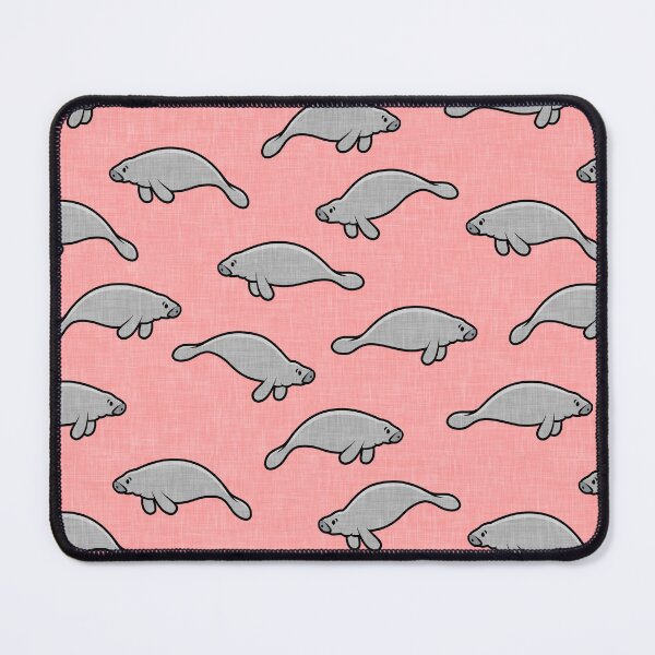 Item preview, manatees - pink designed and sold by littlearrow.