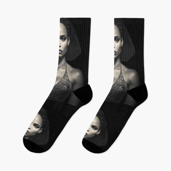 Item preview, Vegas Showgirl Mafia Mistress - Zoe Kravitz Editorial Photograph designed and sold by A.I. Does  Art.