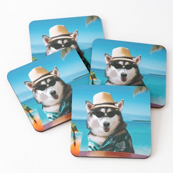 Item preview, Summer Vibes Husky designed and sold by Cutemi.