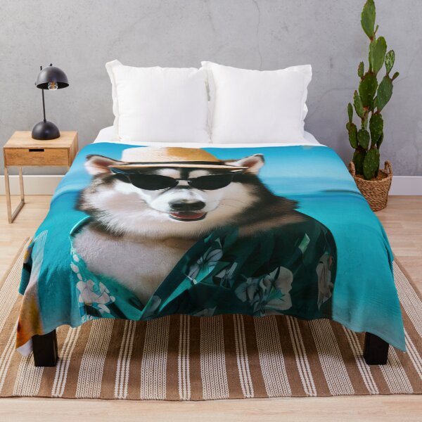 Item preview, Summer Vibes Husky designed and sold by Cutemi.