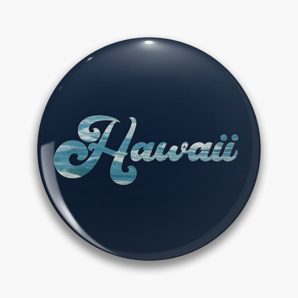 Item preview, Hawaii Blue Pacific Ocean Word Art Script Typography designed and sold by Star58.