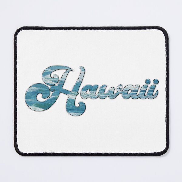 Item preview, Hawaii Blue Pacific Ocean Word Art Script Typography designed and sold by Star58.