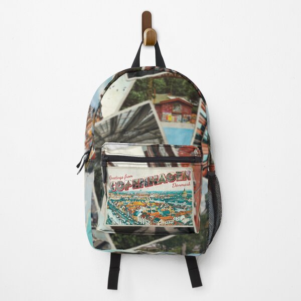 Item preview, Greetings from Copenhagen in Denmark vintage style retro souvenir designed and sold by DeveloperProp0.