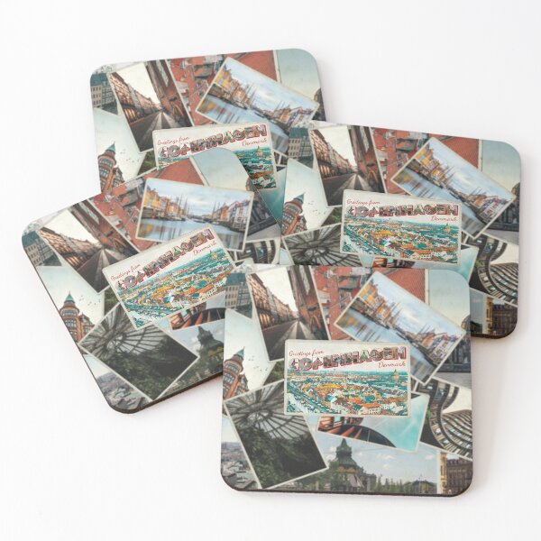 Item preview, Greetings from Copenhagen in Denmark vintage style retro souvenir designed and sold by DeveloperProp0.